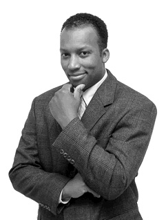 Article-era portrait of Jerry Clark