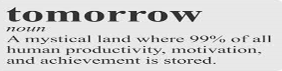 Midnight Motivation: What to Remember When Procrastinating – The ...